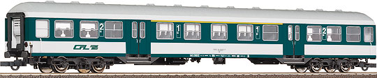 Passenger car 1st/2nd class for commuter traffic<br /><a href='images/pictures/Roco/45882.jpg' target='_blank'>Full size image</a>